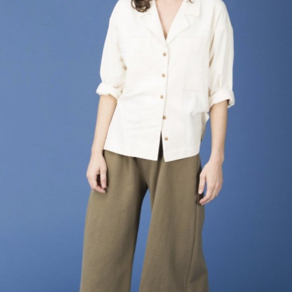 ILANA KOHN MAPES SHIRT - SMALL IN NATURAL - Picture 2 of 3